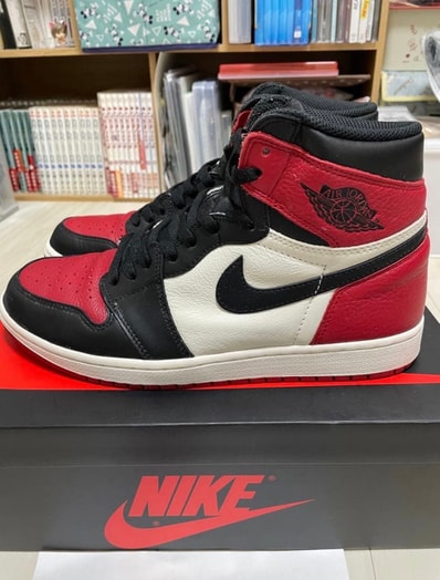 Nike Air Jordan 1 Retro High OG "Bred Toe"