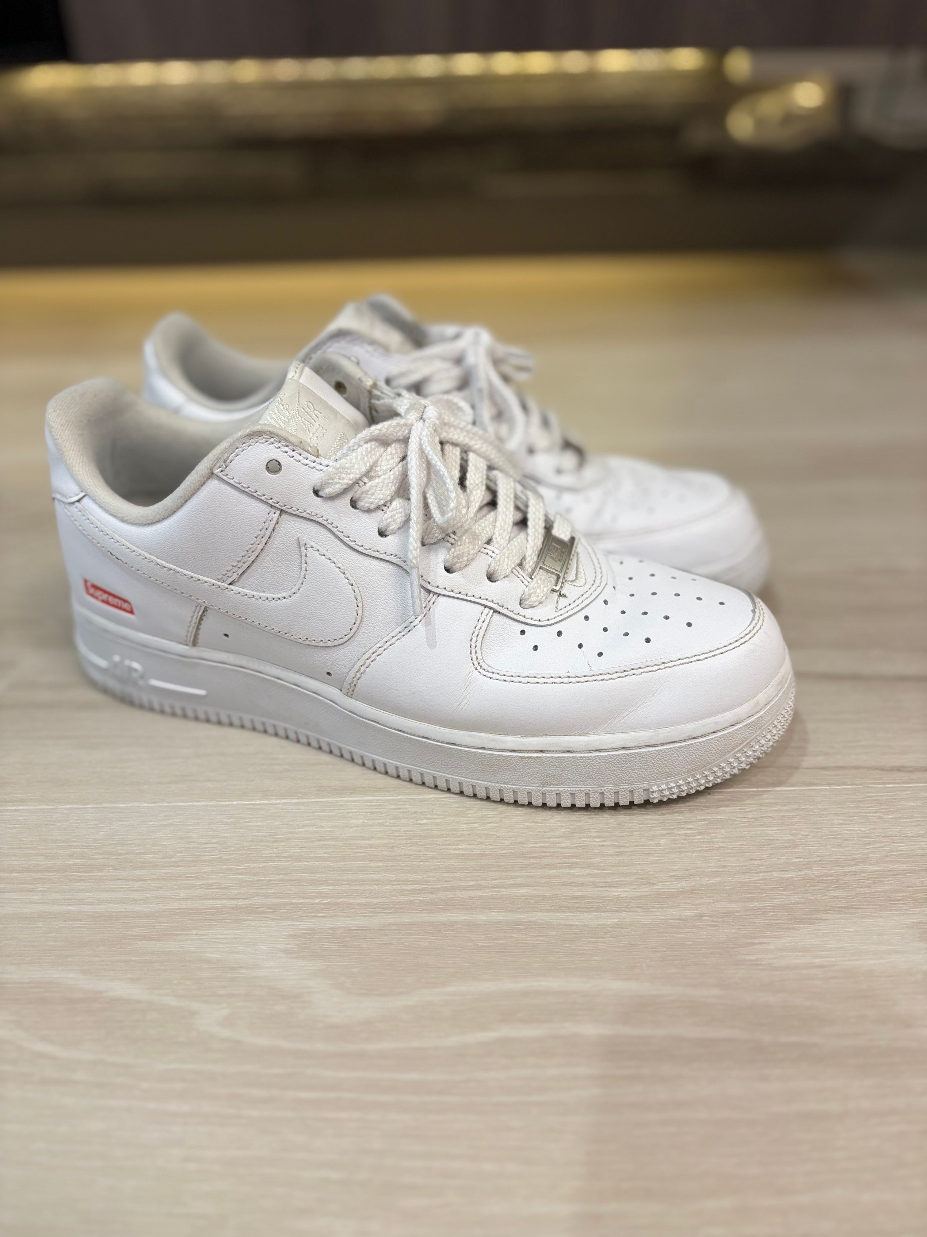 Supreme × Nike Air Force 1 Low "White"