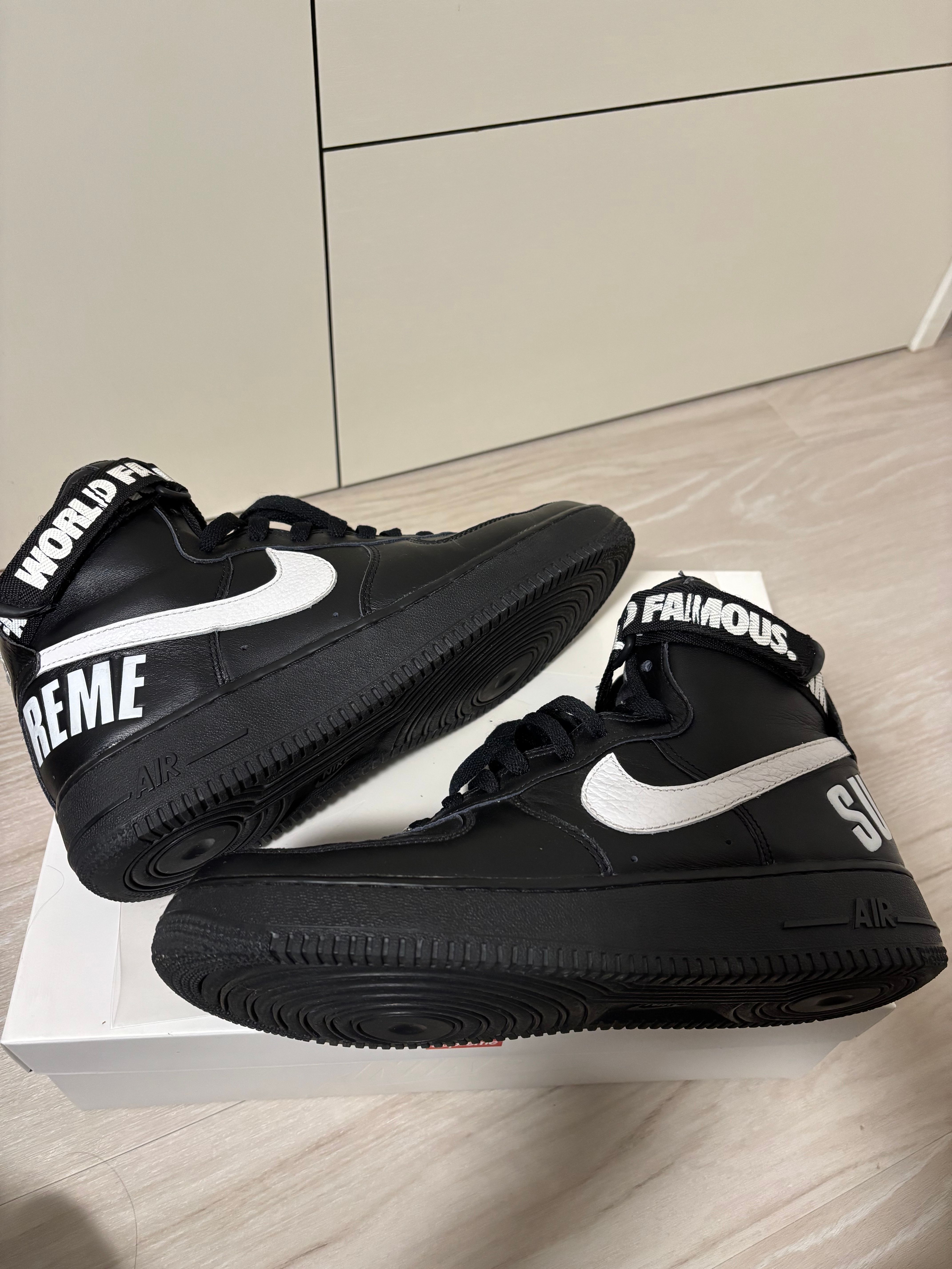 Nike Air Force 1 High Supreme Special "Black/White"
