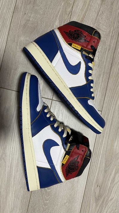 Union × Nike Air Jordan 1 Retro High OG NRG "Storm Blue/Varsity Red"