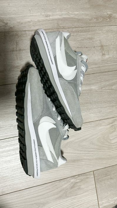 Fragment × sacai × Nike LD Waffle "Light Smoke Grey"