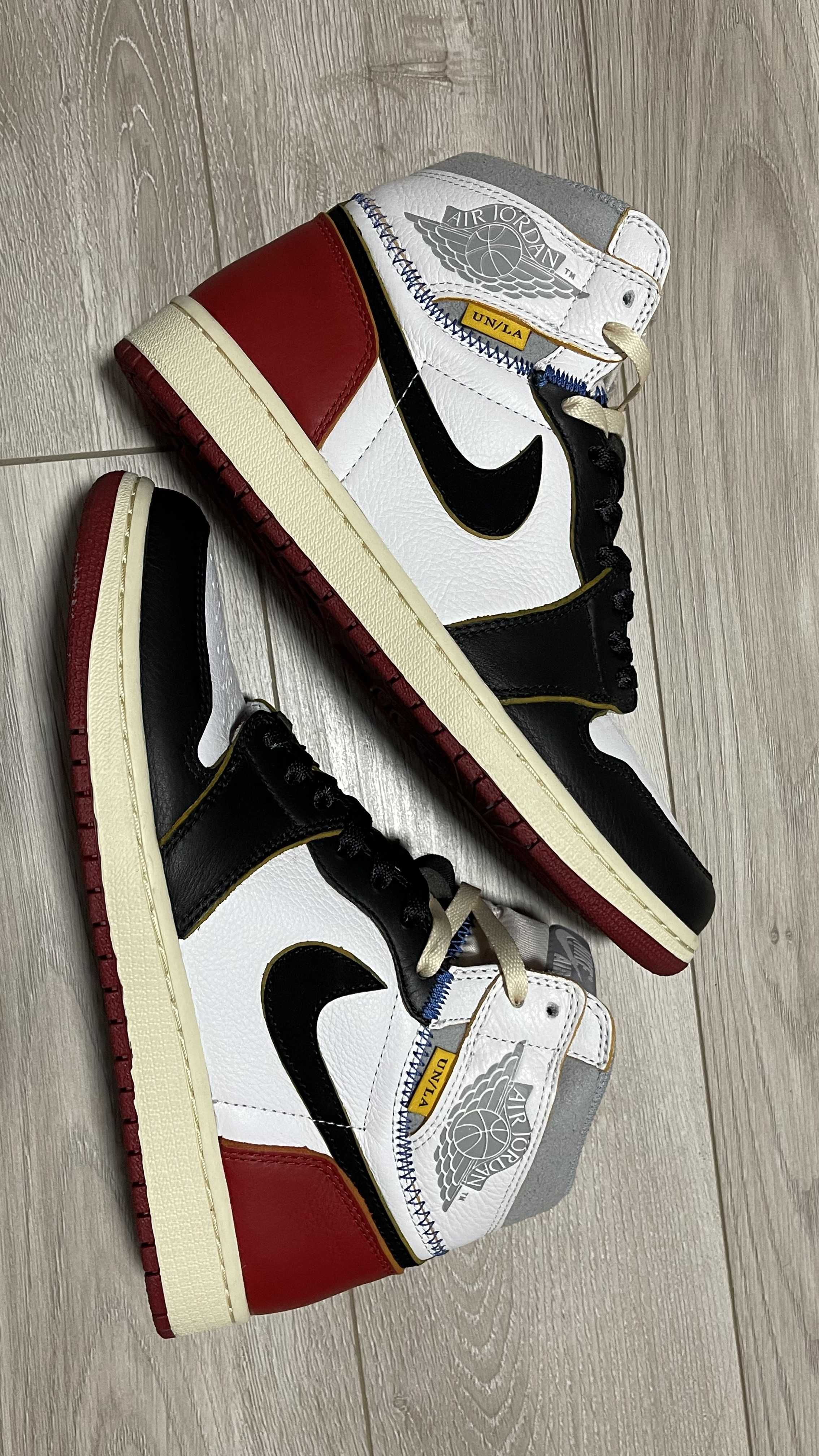 UNION × Nike Air Jordan 1 Retro High OG NRG "Varsity Red/Wolf Grey"