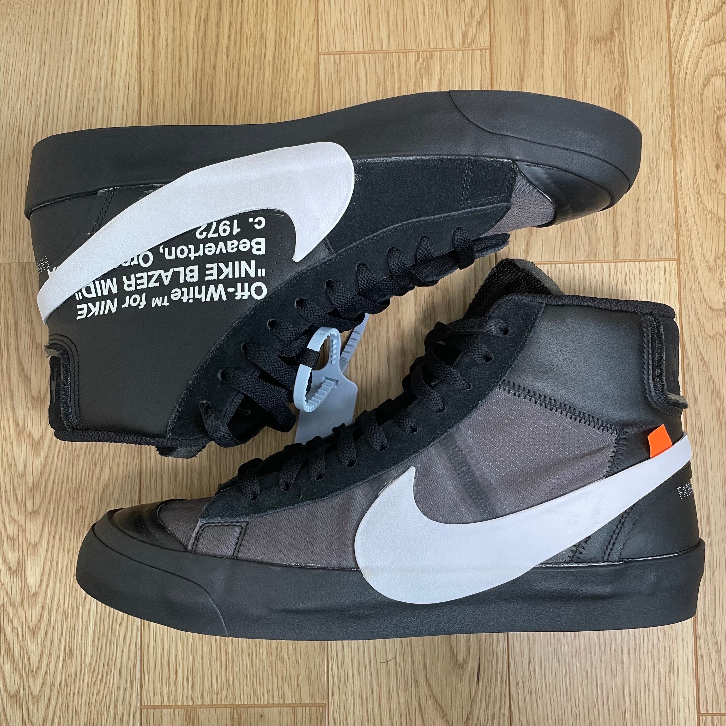 Off-White × Nike Blazer Studio Mid "Grim Reaper"