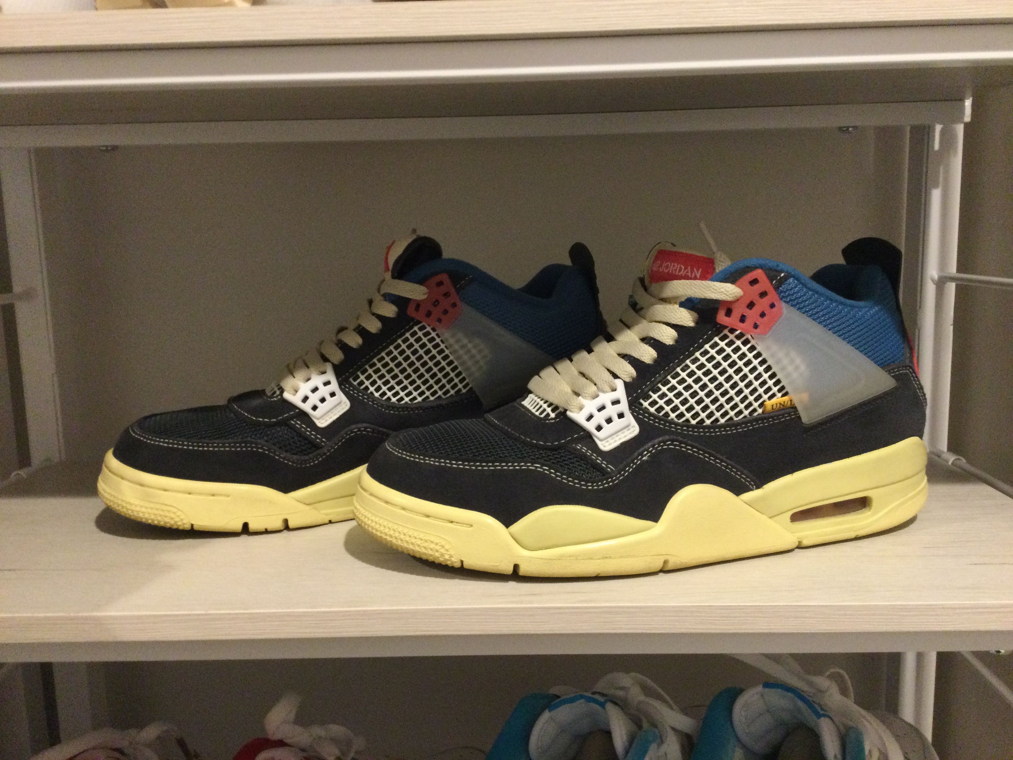 UNION × NIKE AIR JORDAN 4 "OFF NOIR"