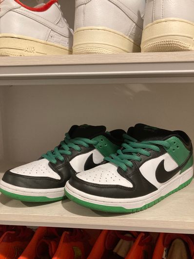 Nike SB Dunk Low Pro "Black and Classic Green"