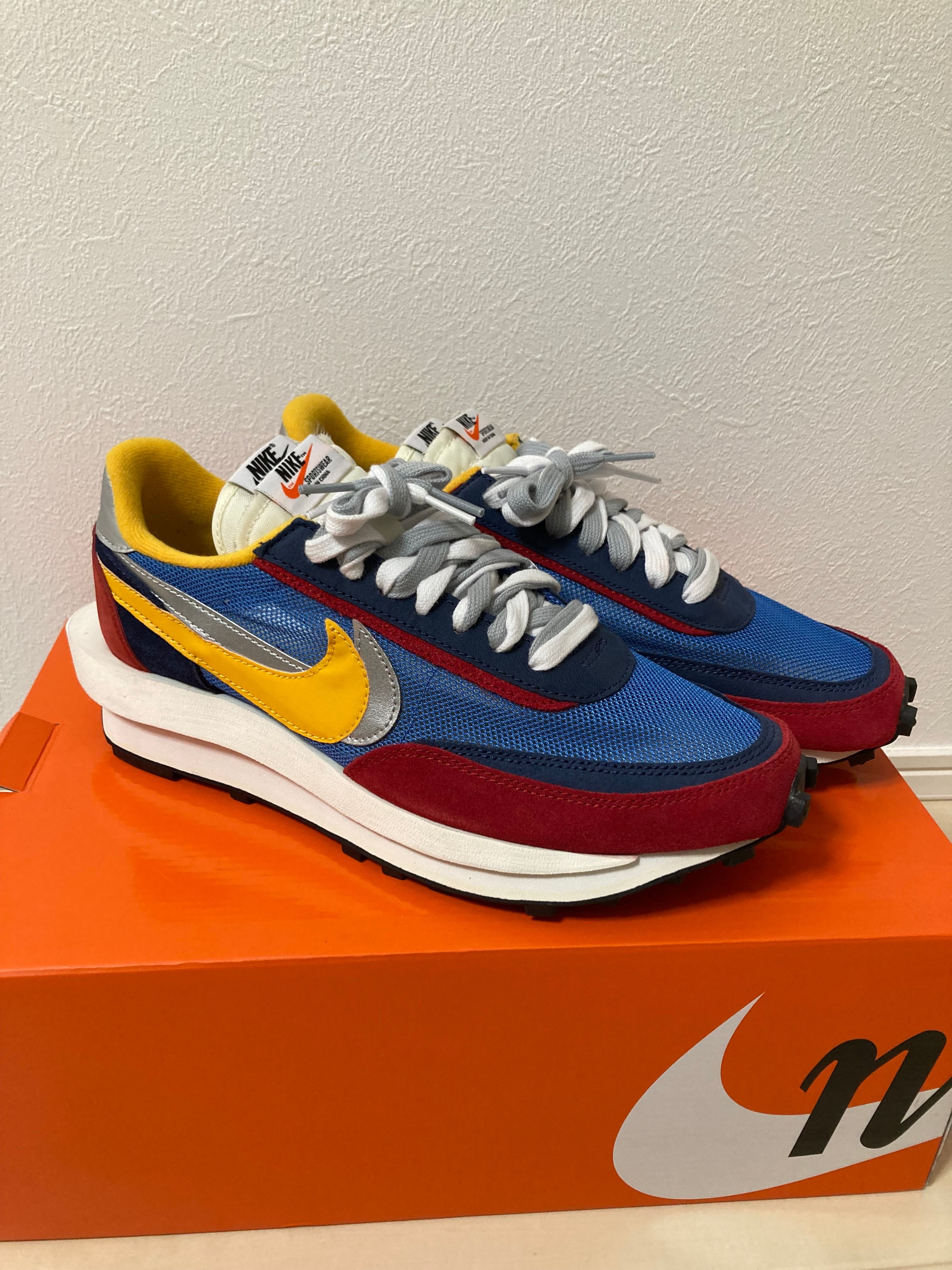 sacai × Nike LDV Waffle "Red/Blue"