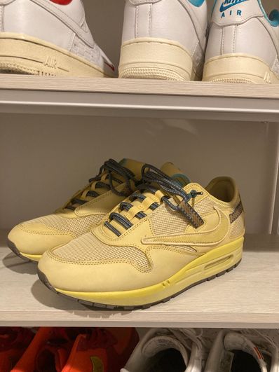 Travis Scott × Nike Air Max 1 "CACT.US Gold"
