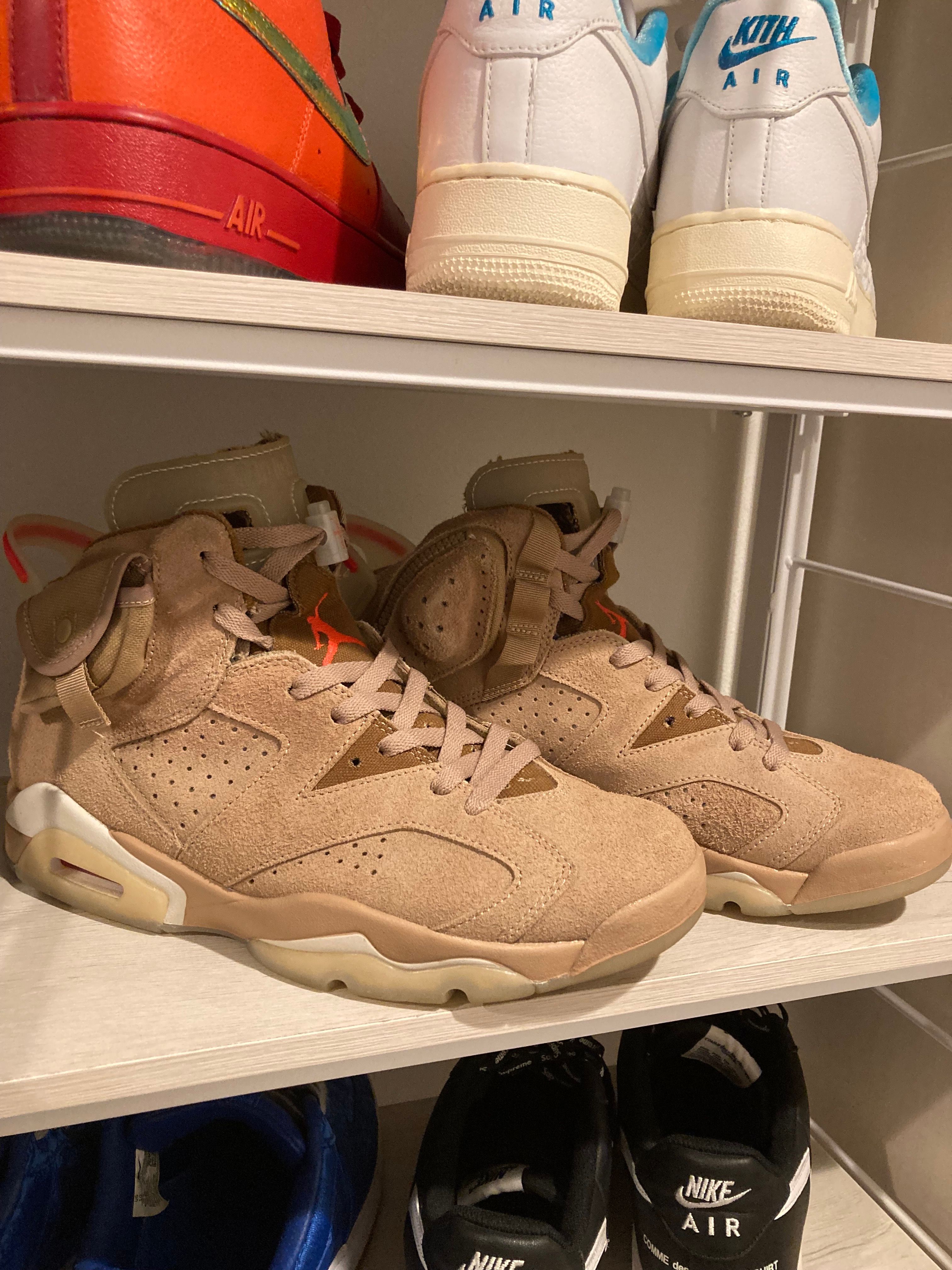 Travis Scott × Nike Air Jordan 6 "British Khaki"