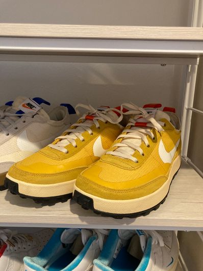 Tom Sachs × NikeCraft Women's General Purpose Shoe "Yellow / Archive"