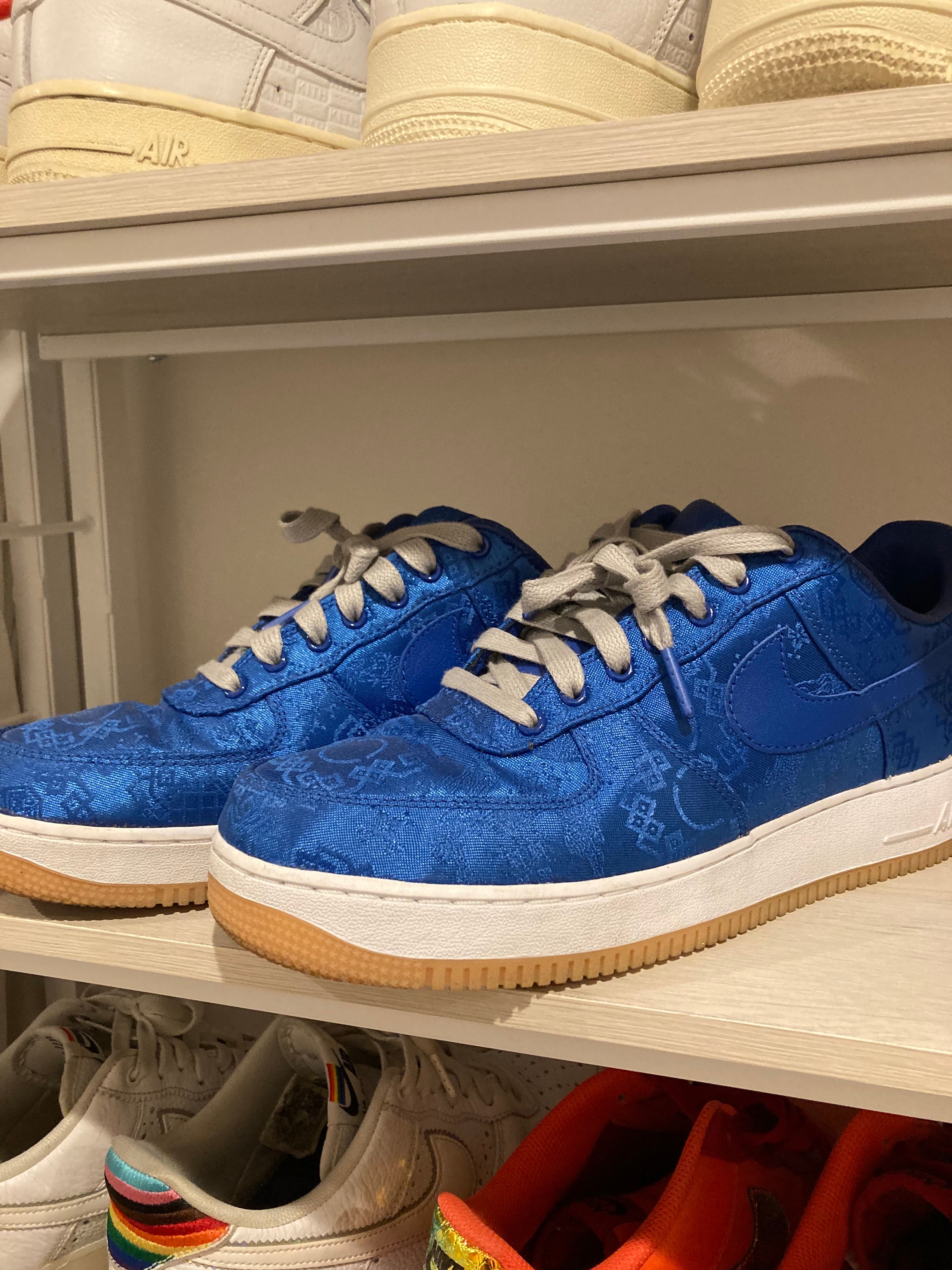 CLOT × Nike Air Force 1 Low "Blue"