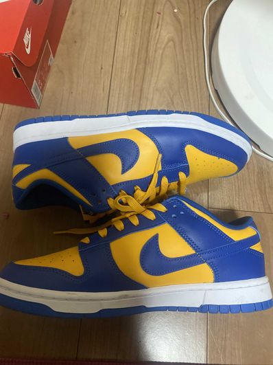 Nike Dunk Low "Blue Jay and University Gold"