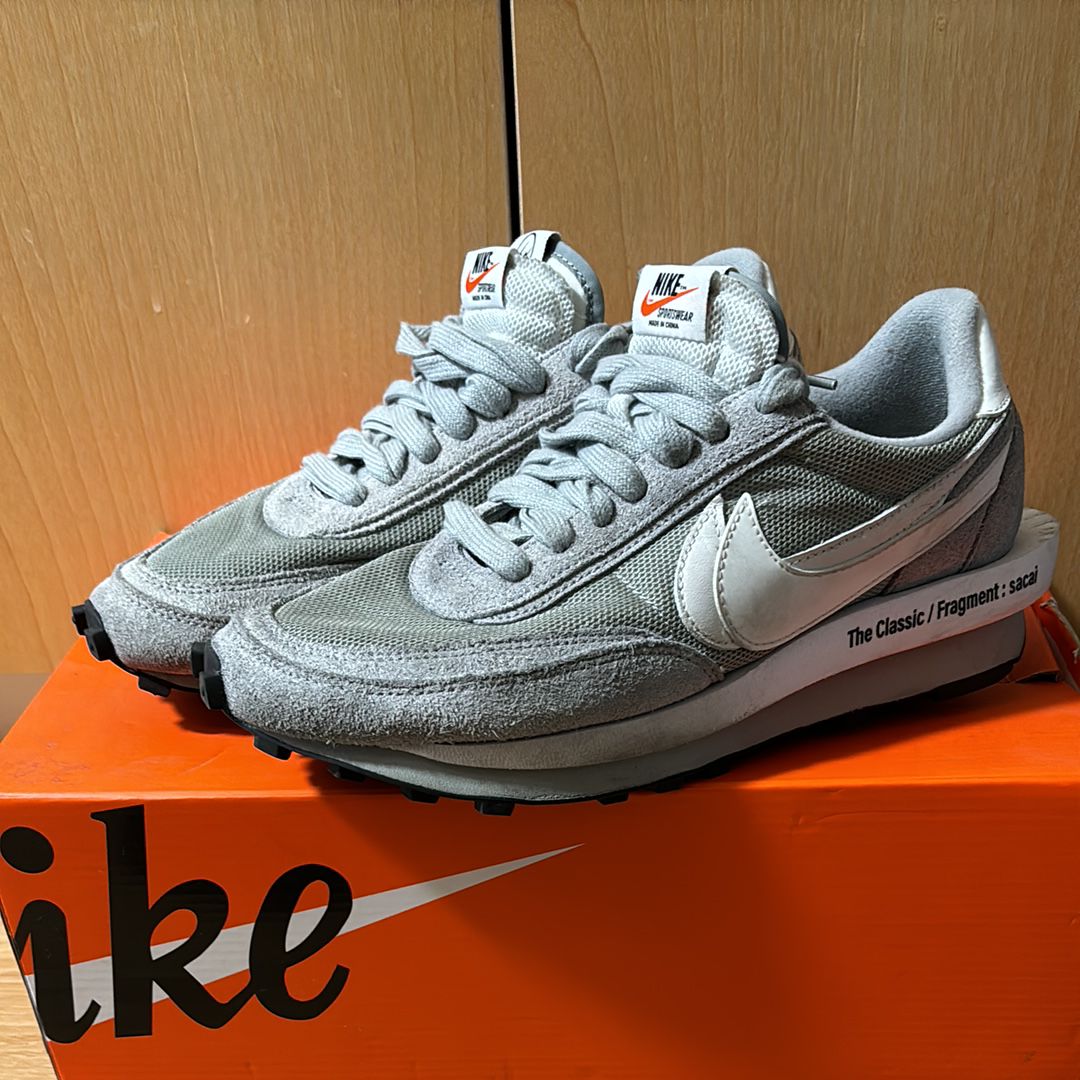 Fragment × sacai × Nike LD Waffle "Light Smoke Grey"
