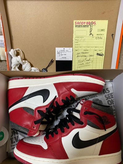 Nike Air Jordan 1 High OG "Lost & Found/Chicago"