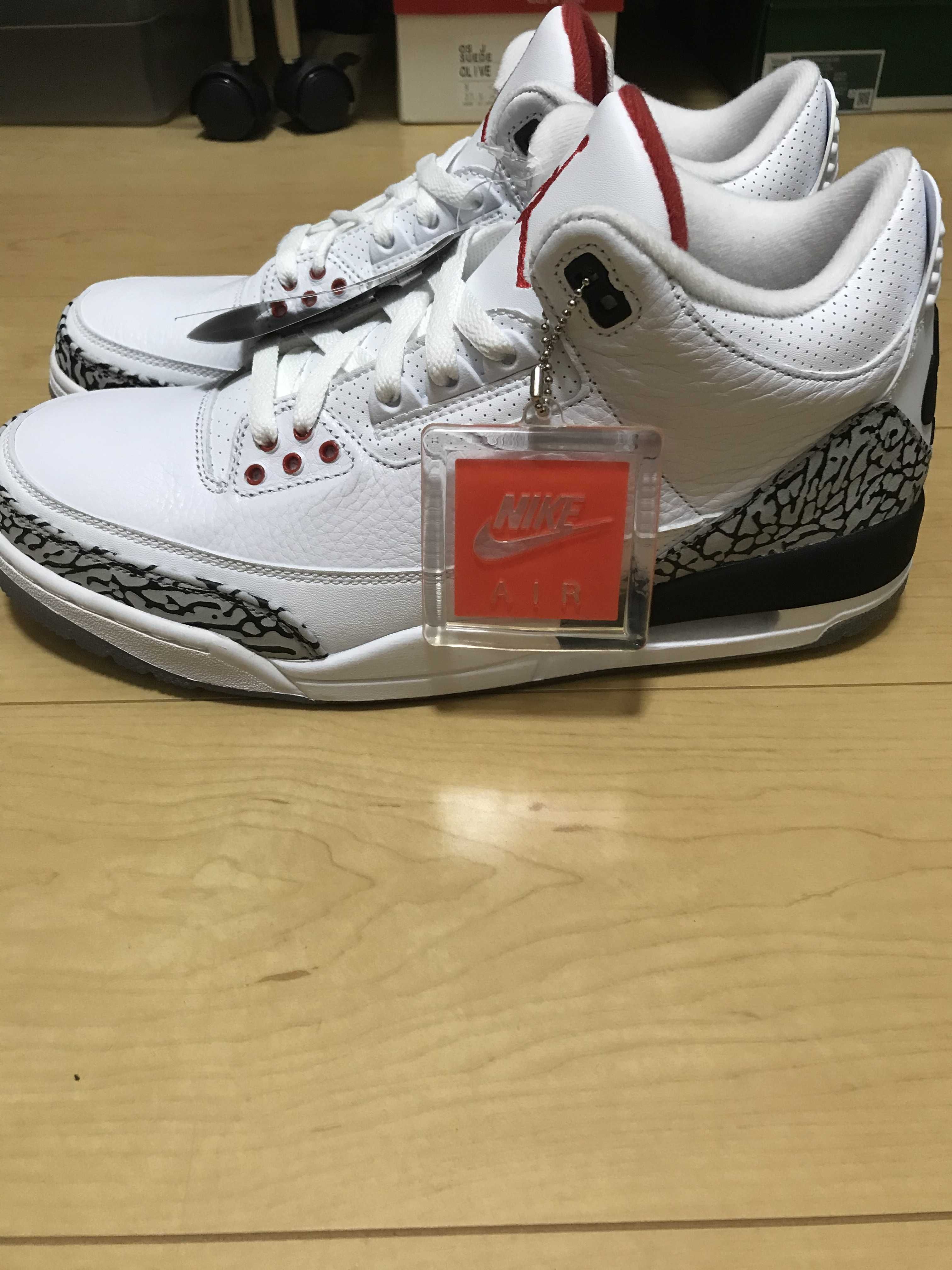 Nike Air Jordan 3 Retro "Free Throw Line White Cement"