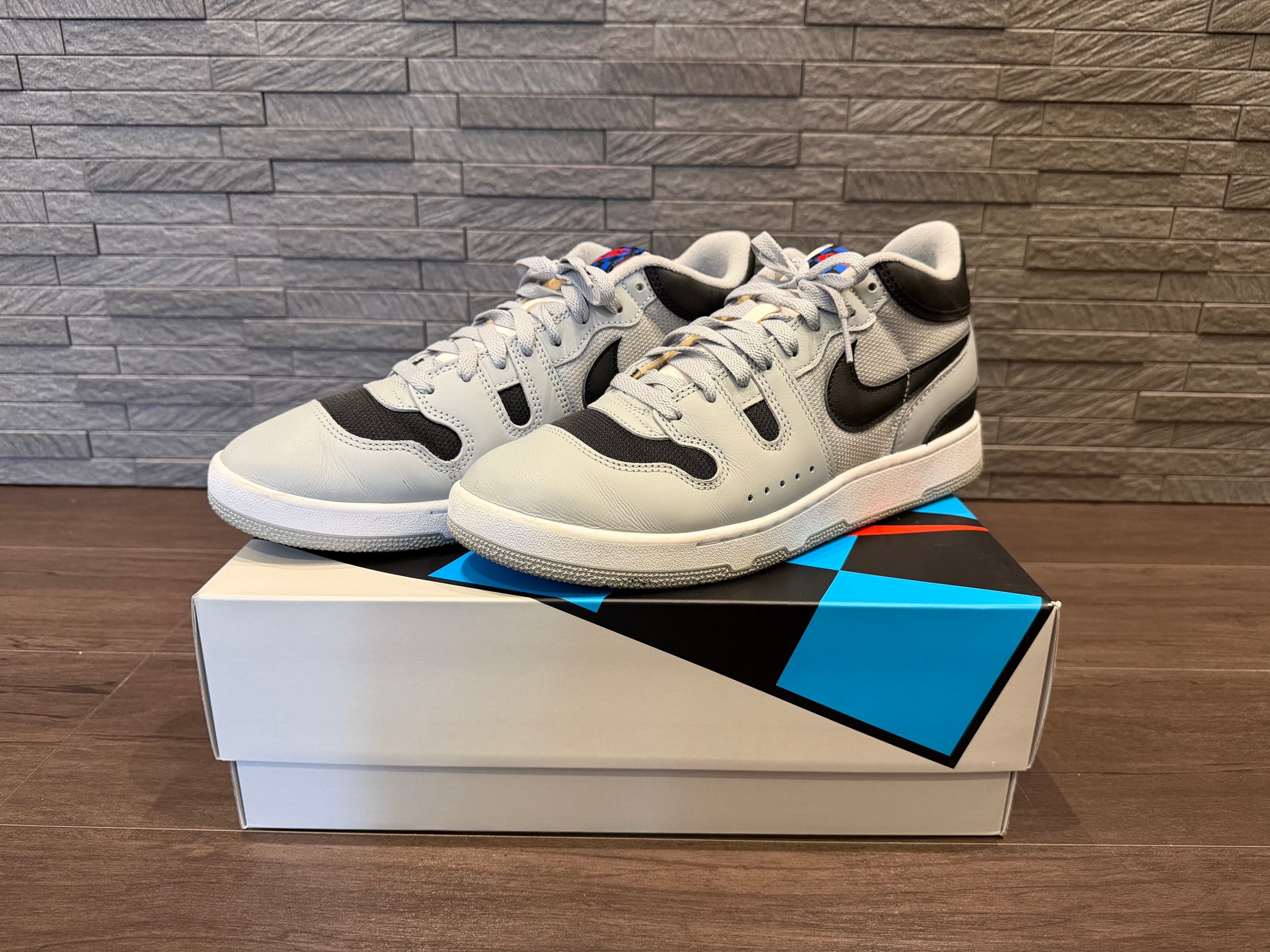 Nike Attack QS SP "Light Smoke Grey/Black White"