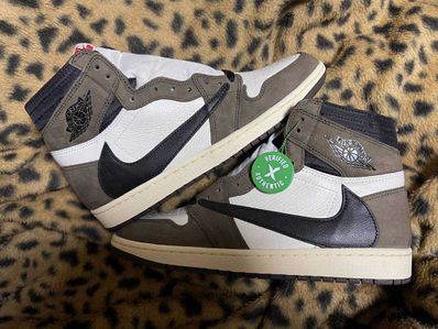 Travis Scott × Nike Air Jordan 1 Retro High OG TS SP "Sail/Dark Mocha"