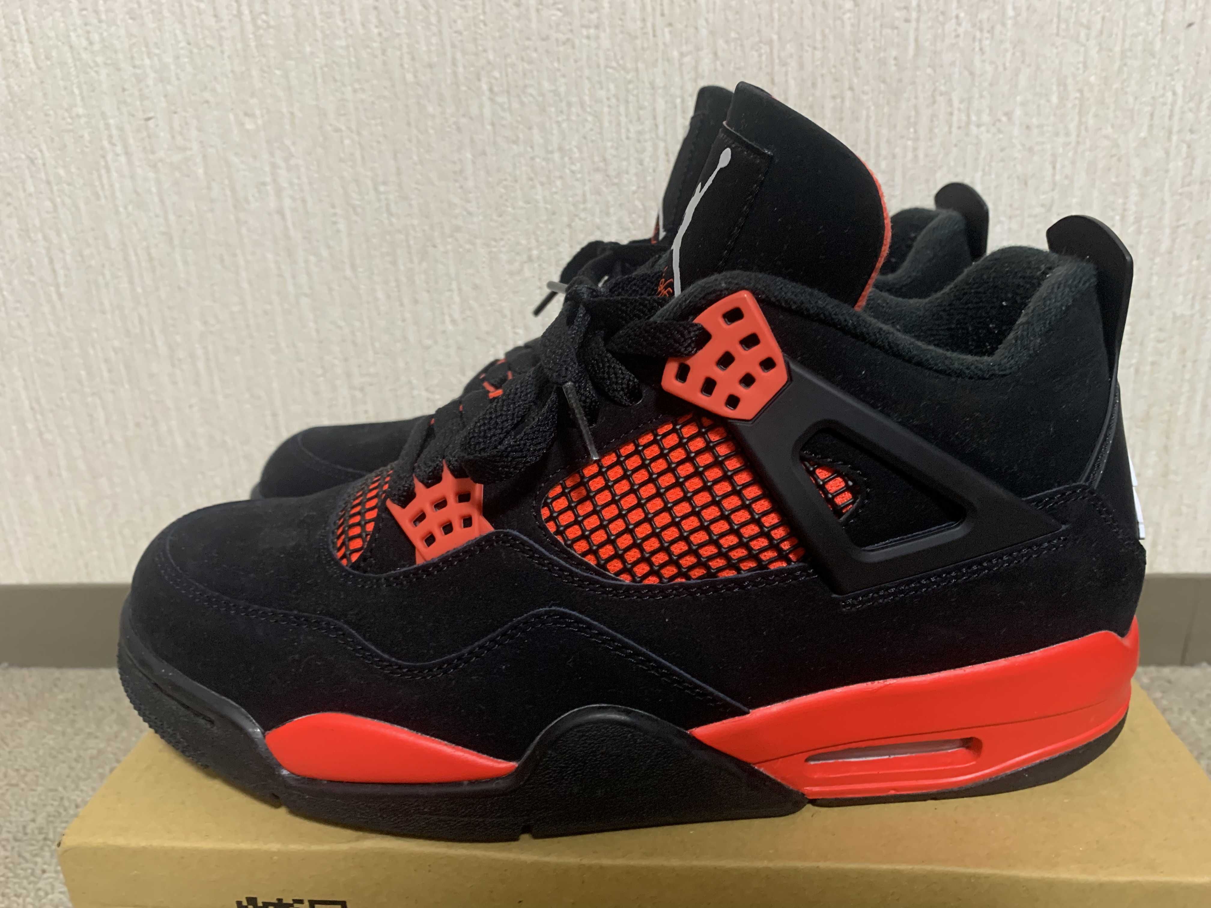 Nike Air Jordan 4 "Red Thunder/Crimson"