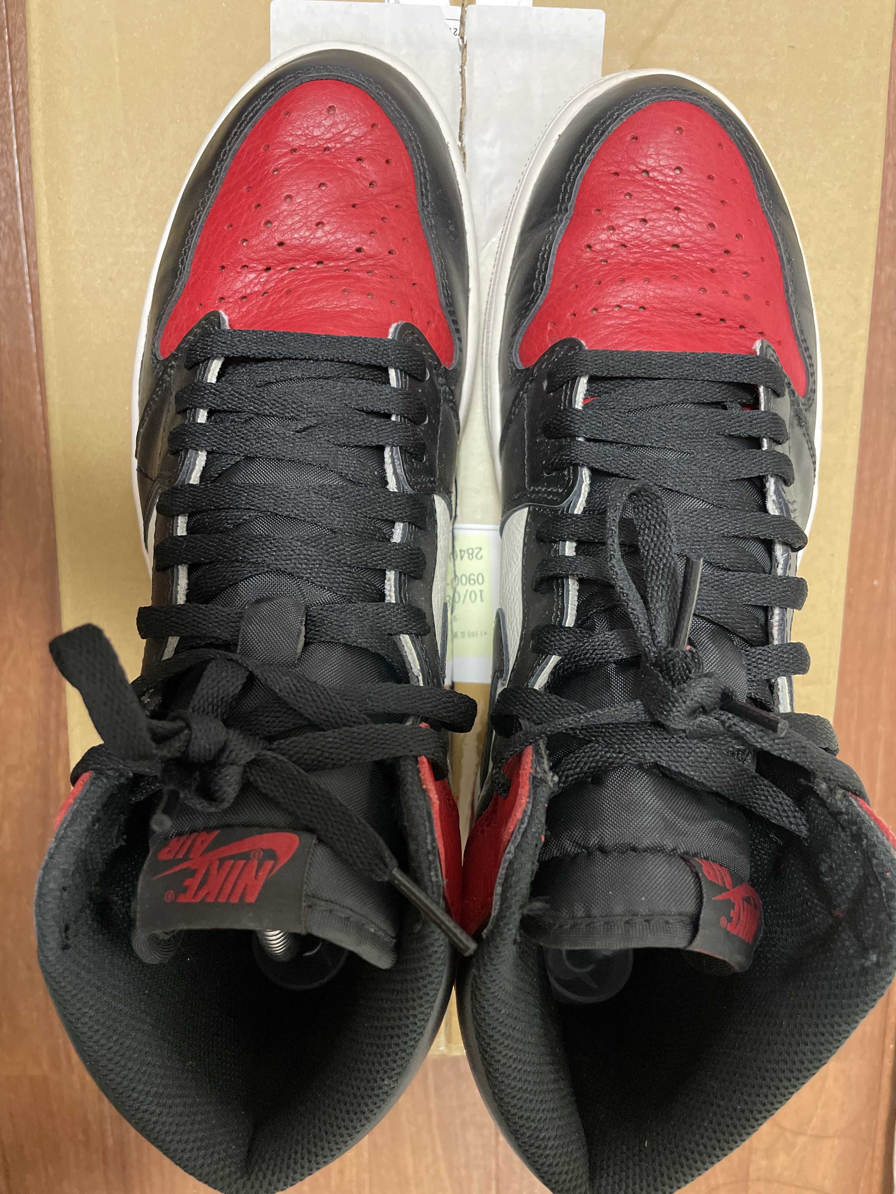 Nike Air Jordan 1 Retro High OG "Bred Toe"