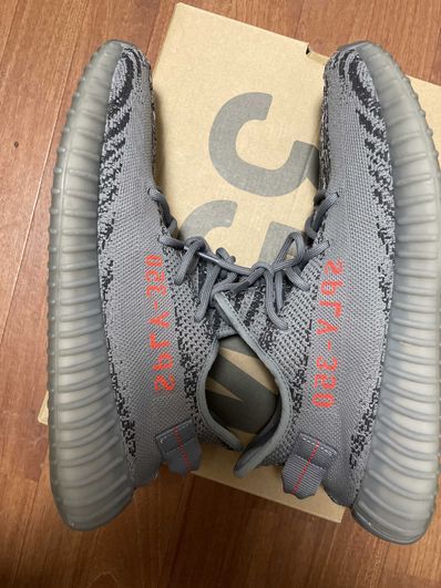 adidas Yeezy Boost 350 V2 "Grey/Bold Orange/DGH Solid Grey"