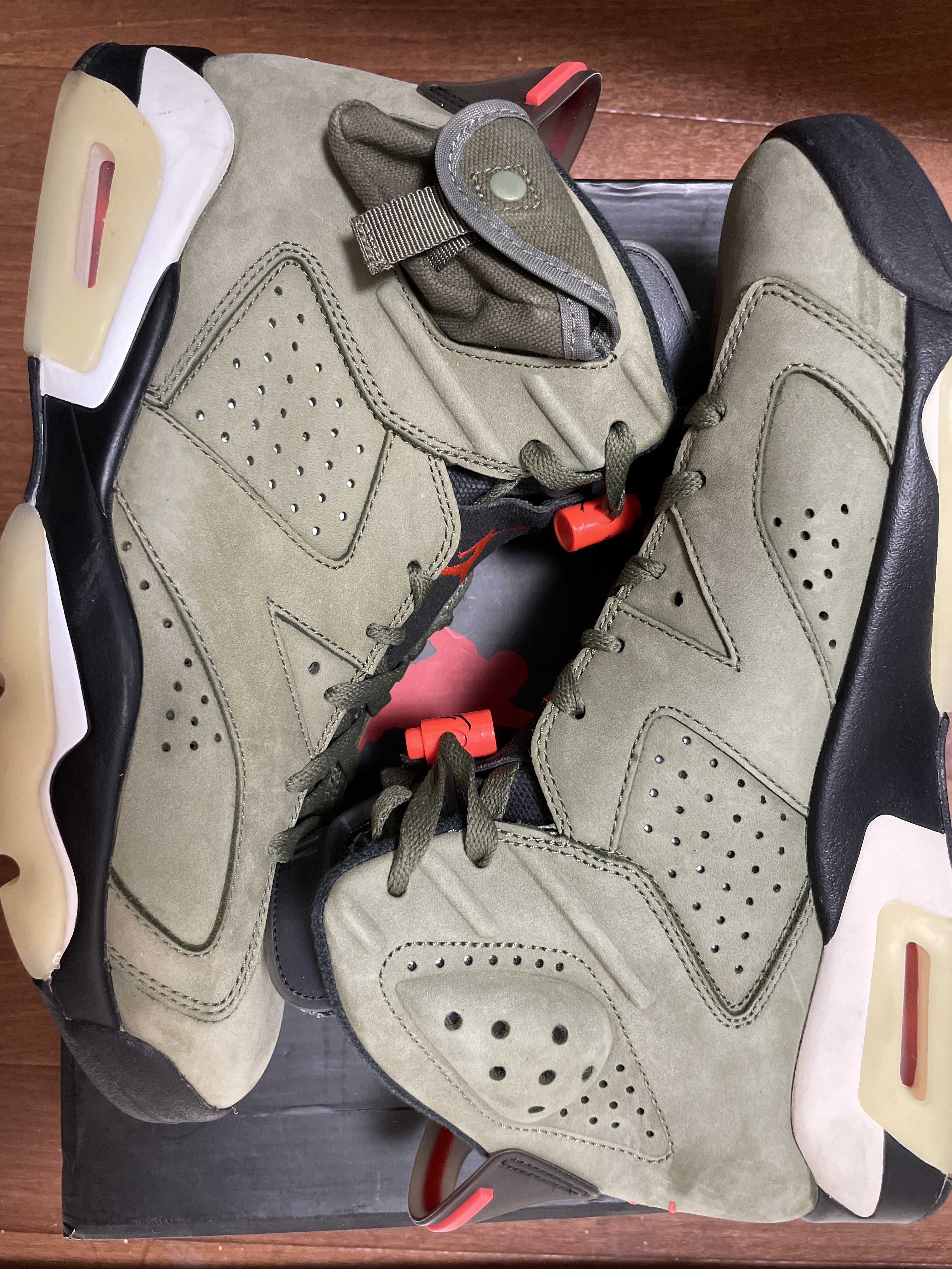 Travis Scott × Nike Air Jordan 6 Retro "Medium Olive"
