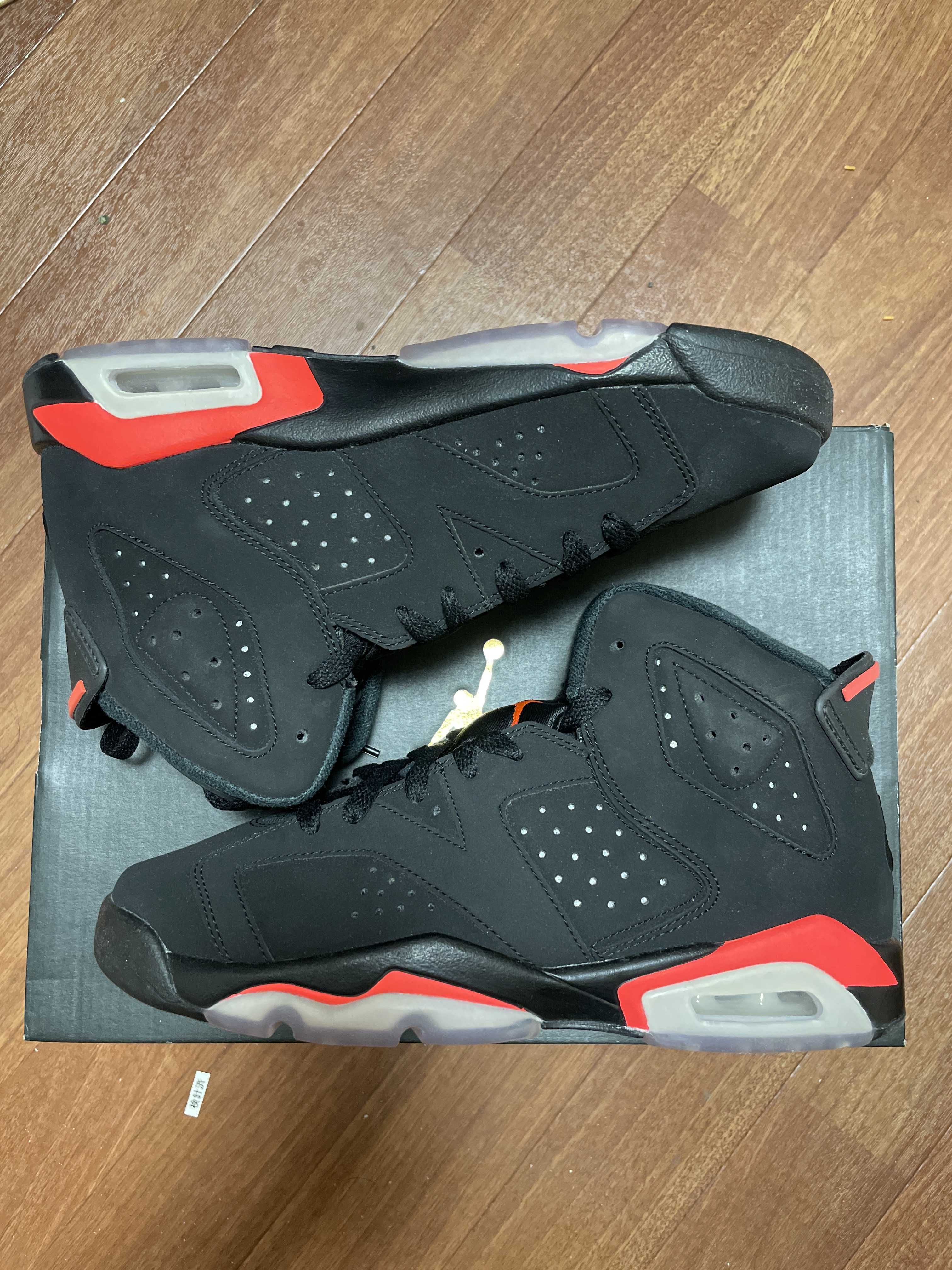 NIKE GS AIR JORDAN 6 RETRO "BLACK INFRARED" (2019)