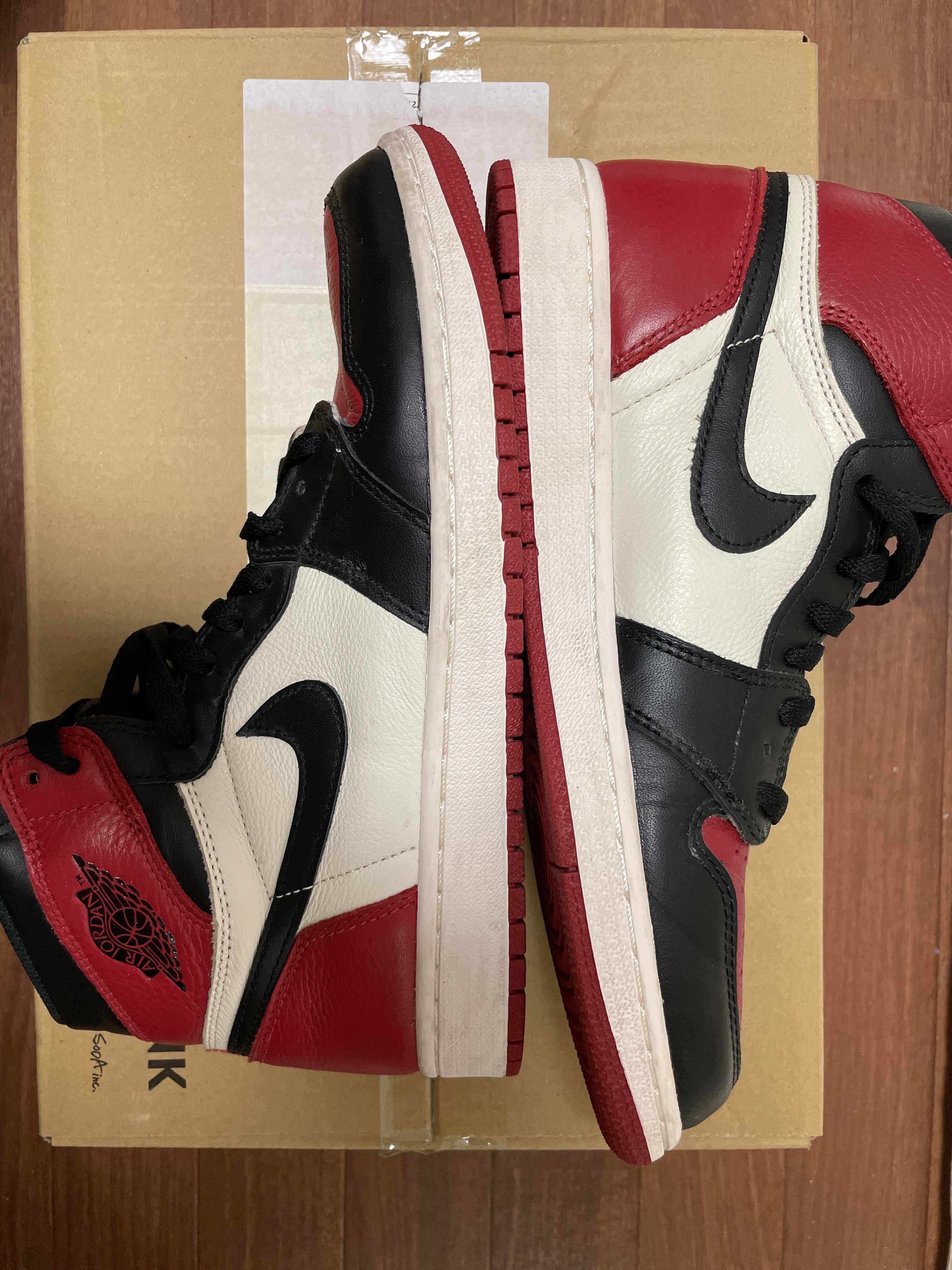 Nike Air Jordan 1 Retro High OG "Bred Toe"