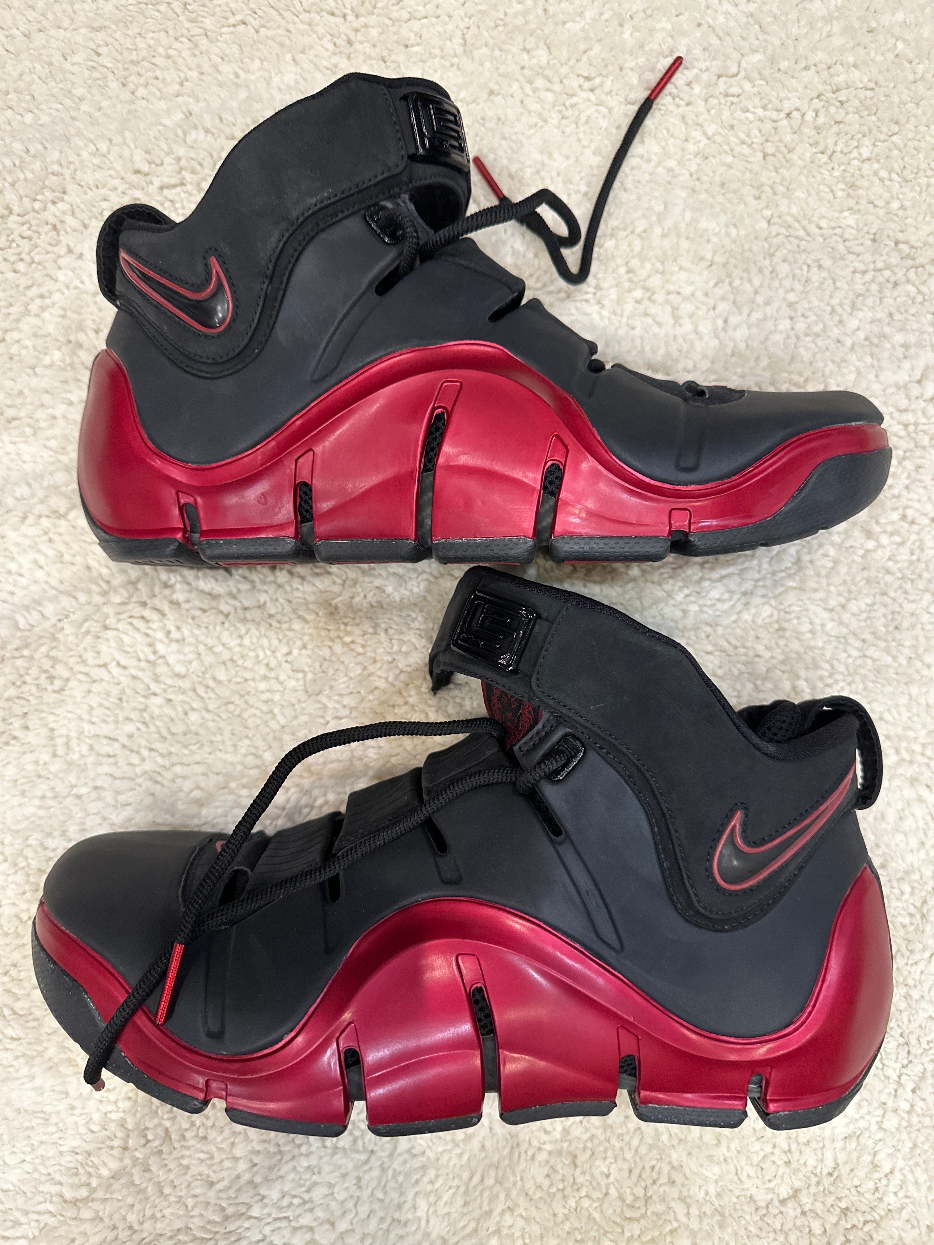 Nike LeBron 4 "Black Crimson"