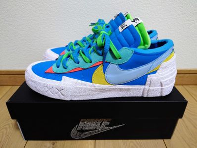 KAWS × sacai × Nike Blazer Low "Neptune Blue"