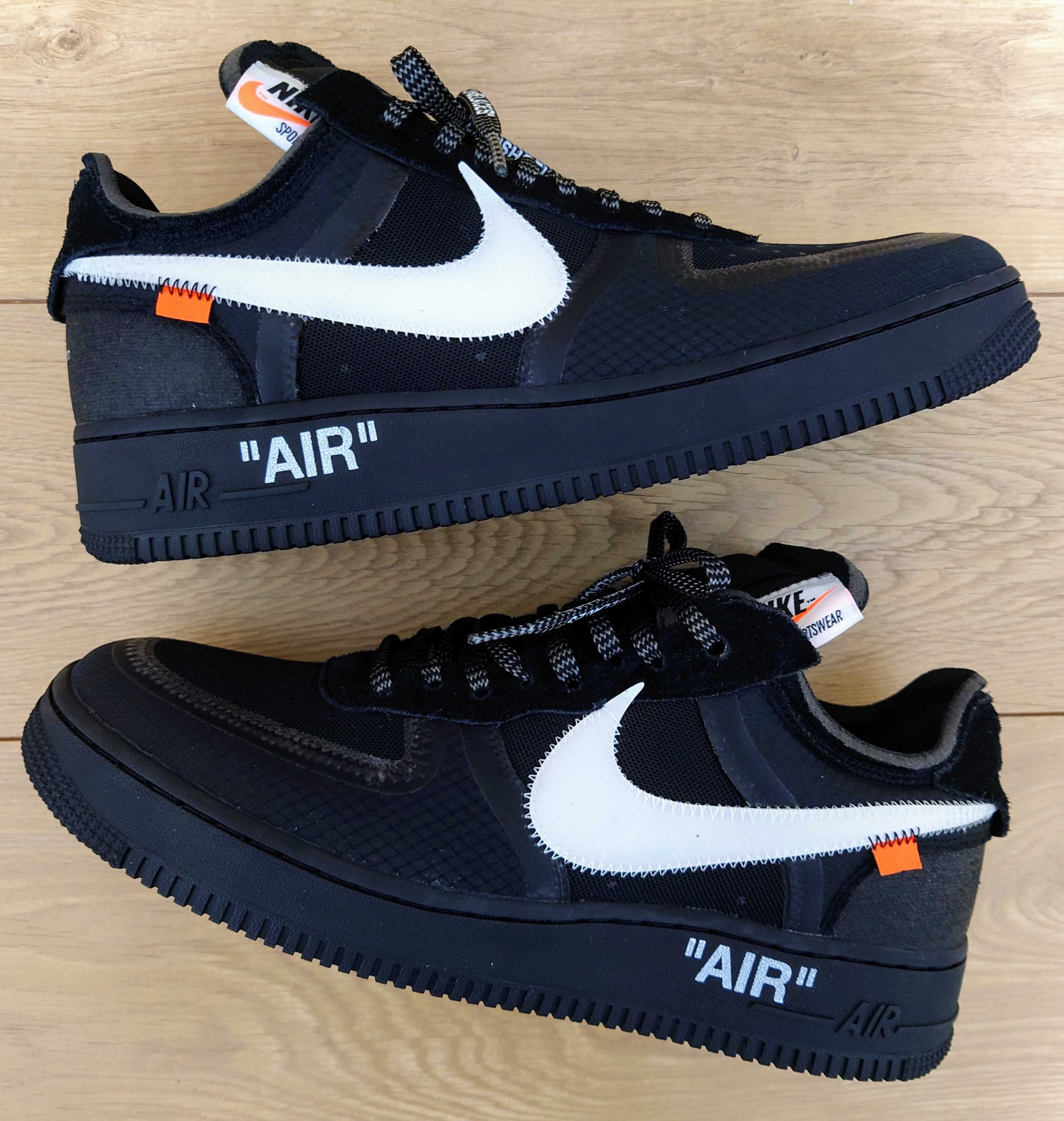 Off-White × Nike Air Force 1 Low "Black"