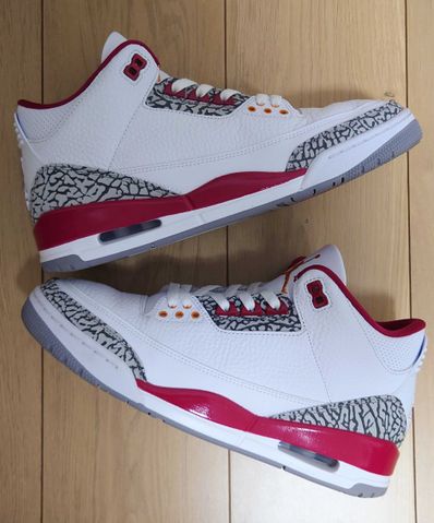 Nike Air Jordan 3 "Cardinal Red"