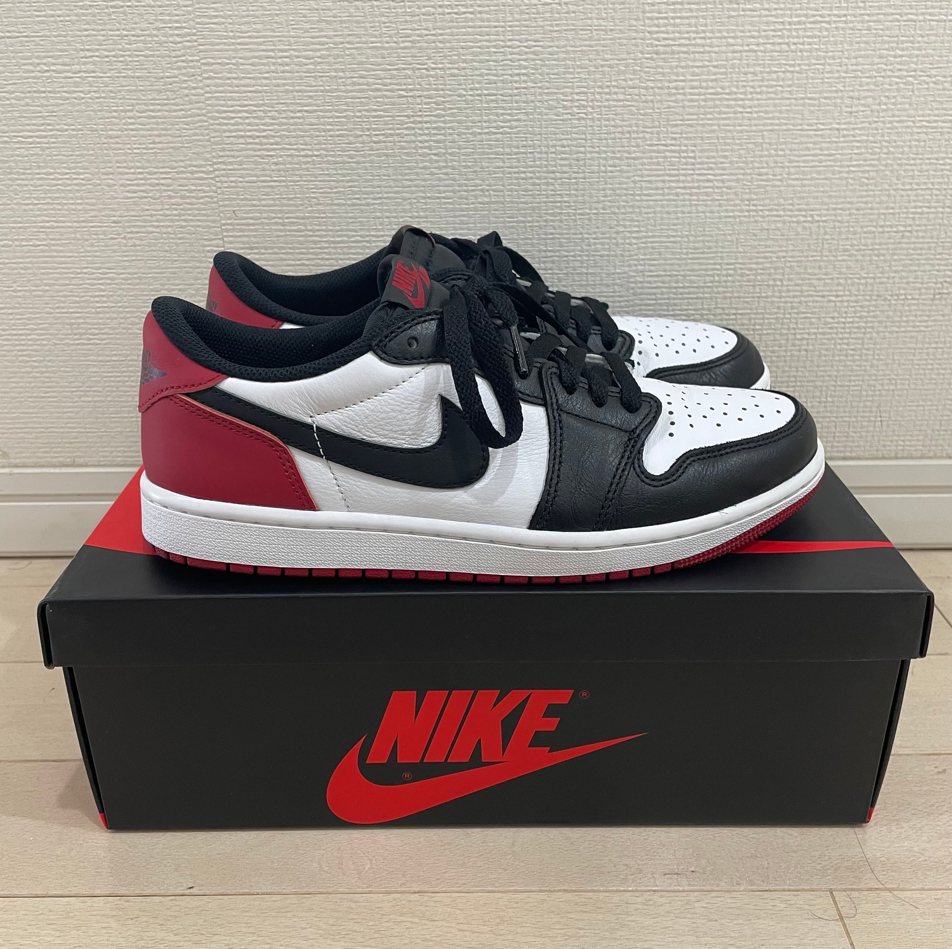 Nike Air Jordan 1 Retro Low OG "Black Toe"