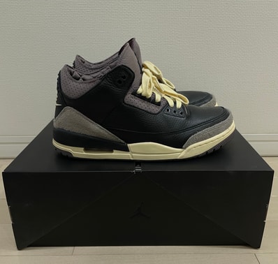 A Ma Maniere × Nike Women's Air Jordan 3 Retro OG SP "Black and Flat Pewter/WYWS"