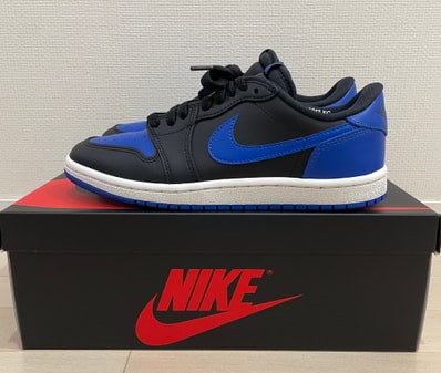 Nike Air Jordan 1 Low '85 "Black and Royal Blue"
