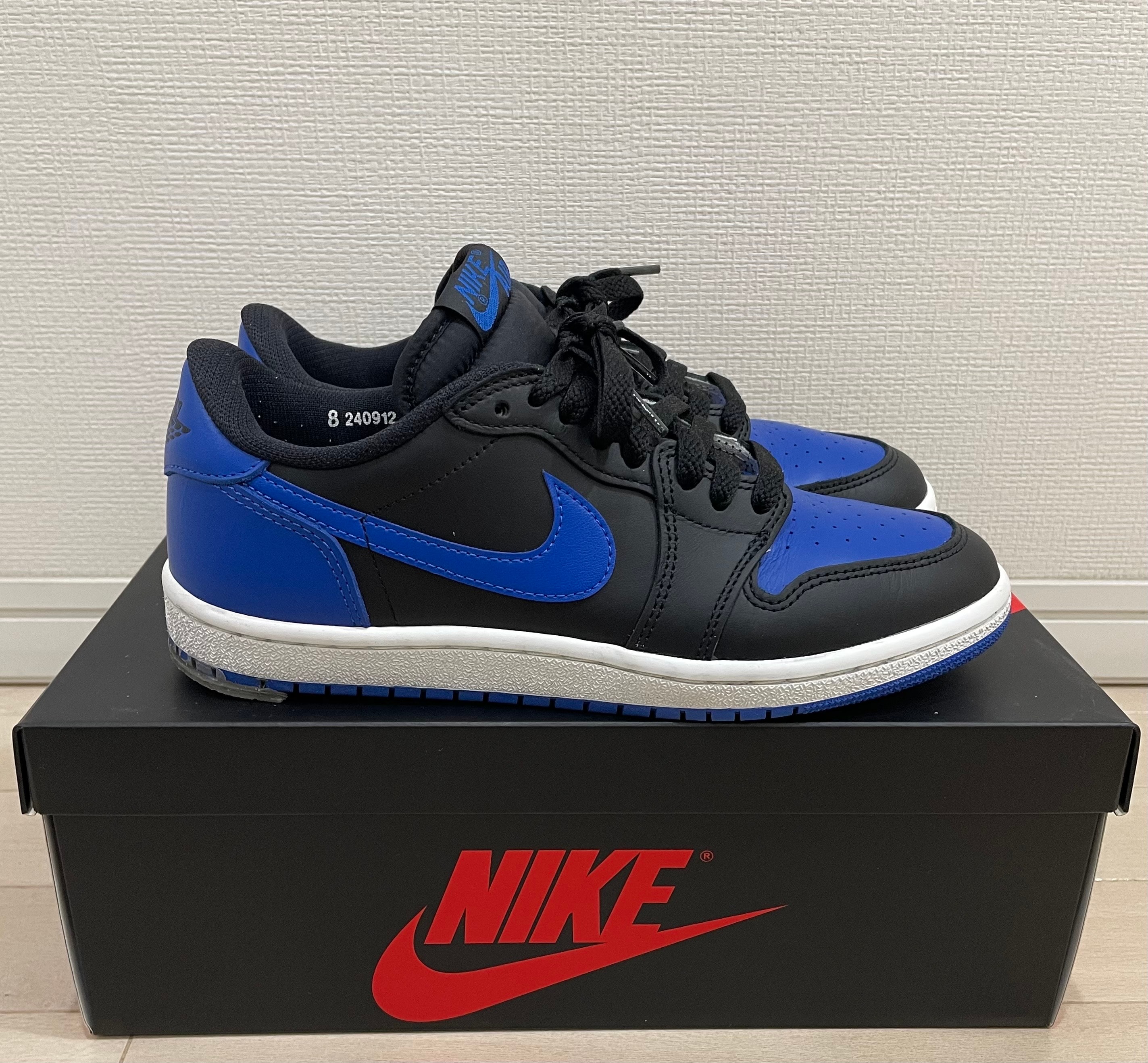 Nike Air Jordan 1 Low '85 "Black and Royal Blue"
