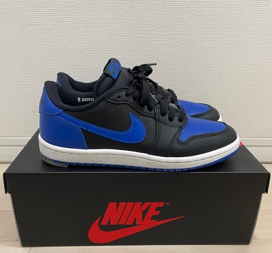 Nike Air Jordan 1 Low '85 "Black and Royal Blue"