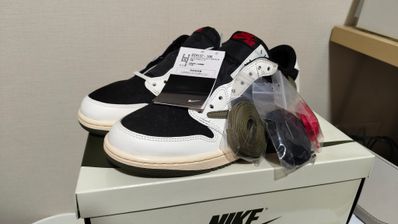 Travis Scott × Nike Women's Air Jordan 1 Low OG "Medium Olive"