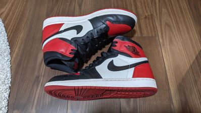 Nike Air Jordan 1 Retro High OG "Bred Toe"