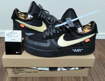 Off-White × Nike Air Force 1 Low "Black"