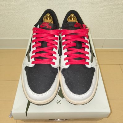 Travis Scott × Nike Women's Air Jordan 1 Low OG "Medium Olive"