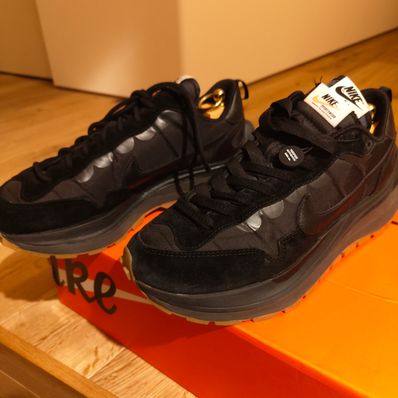 sacai × Nike VaporWaffle "Black Gum"