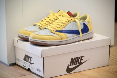 Travis Scott × Nike Women's Air Jordan 1 Retro Low OG "Canary"