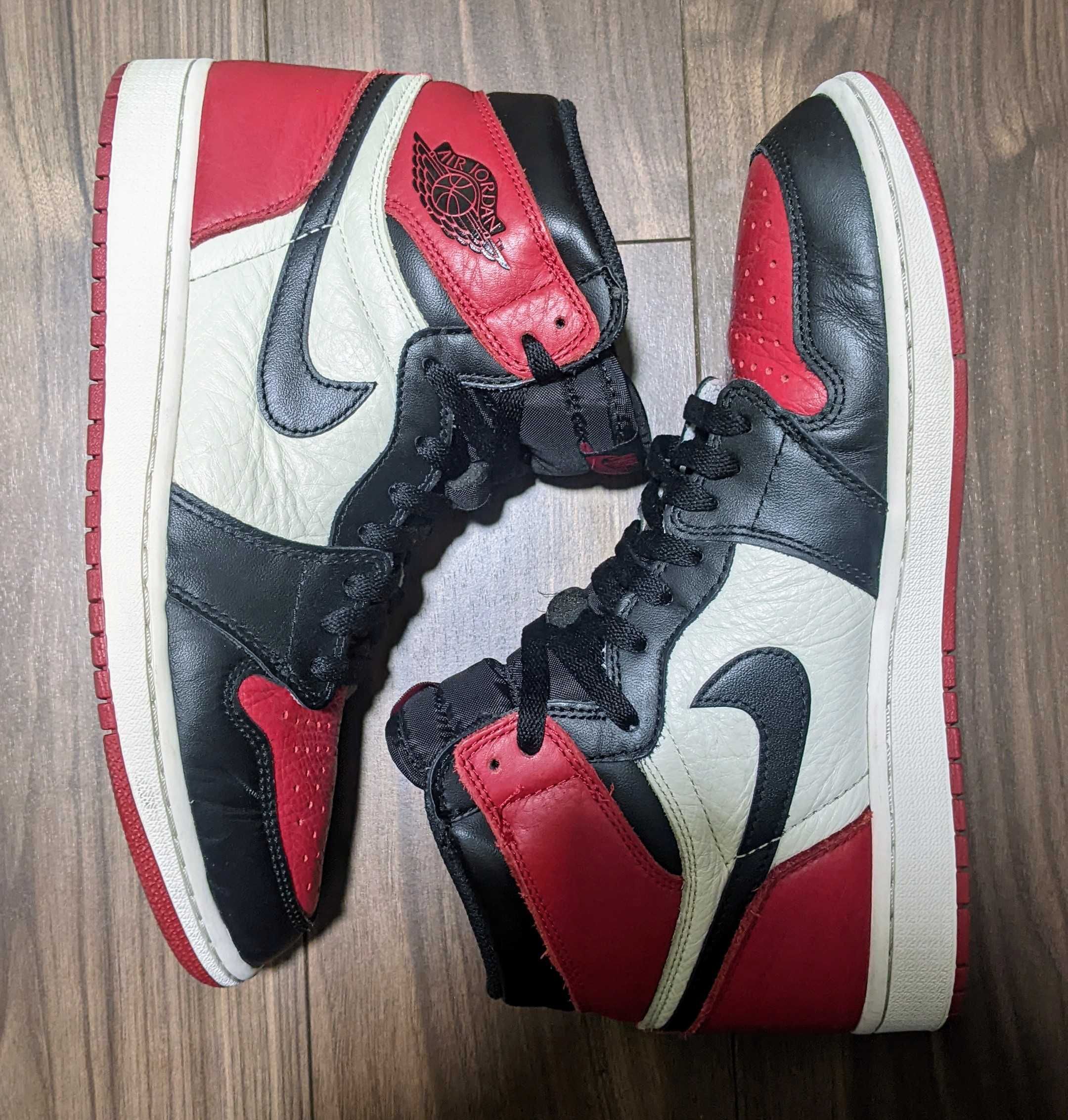 Nike Air Jordan 1 Retro High OG "Bred Toe"