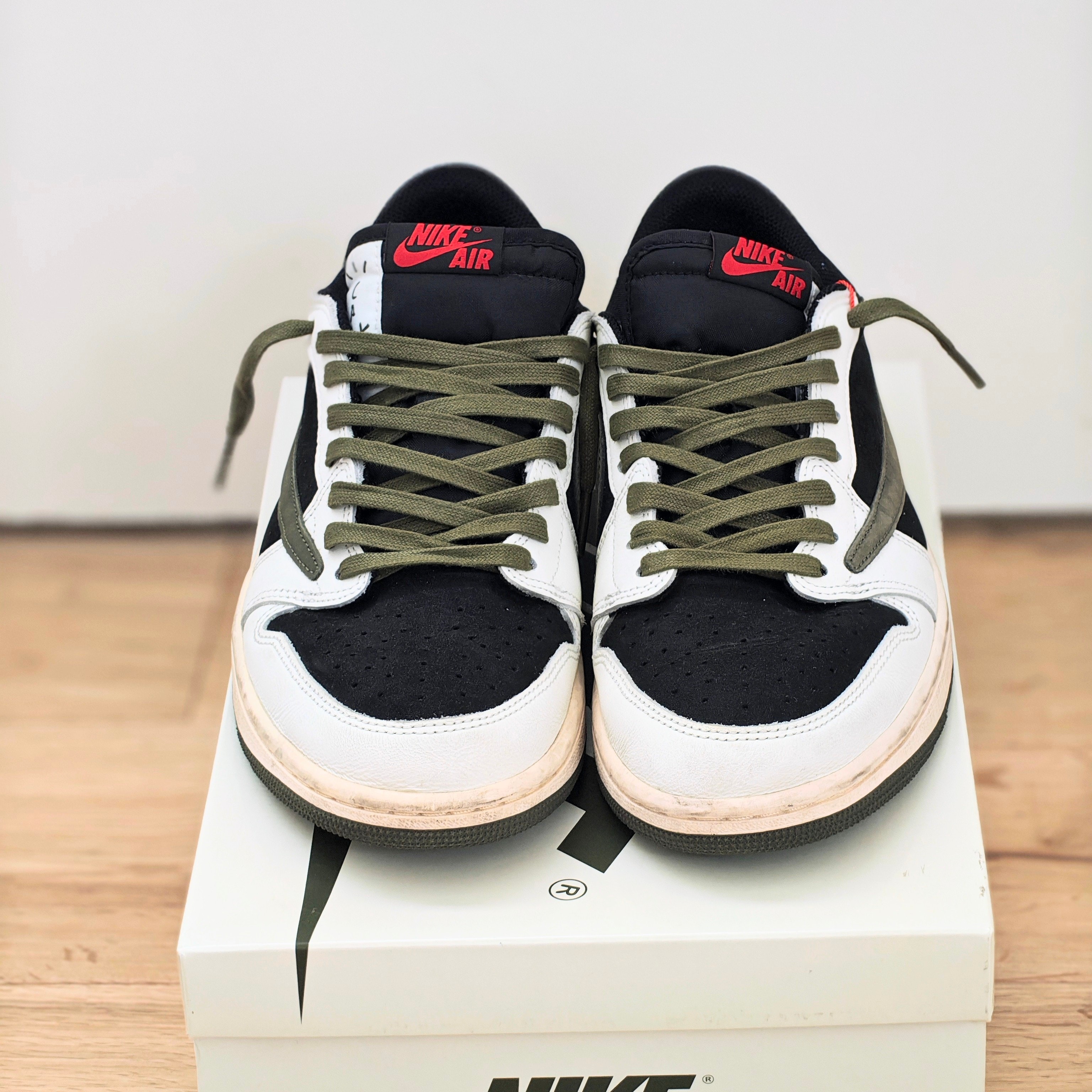 Travis Scott × Nike Women's Air Jordan 1 Low OG "Medium Olive"