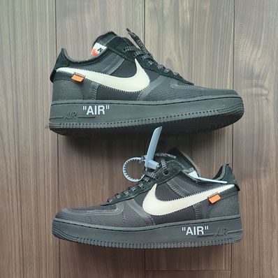 Off-White × Nike Air Force 1 Low "Black"