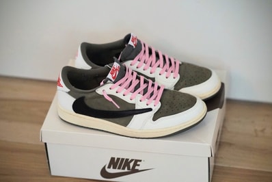Travis Scott × Nike Air Jordan 1 Low OG SP "Reverse Olive"