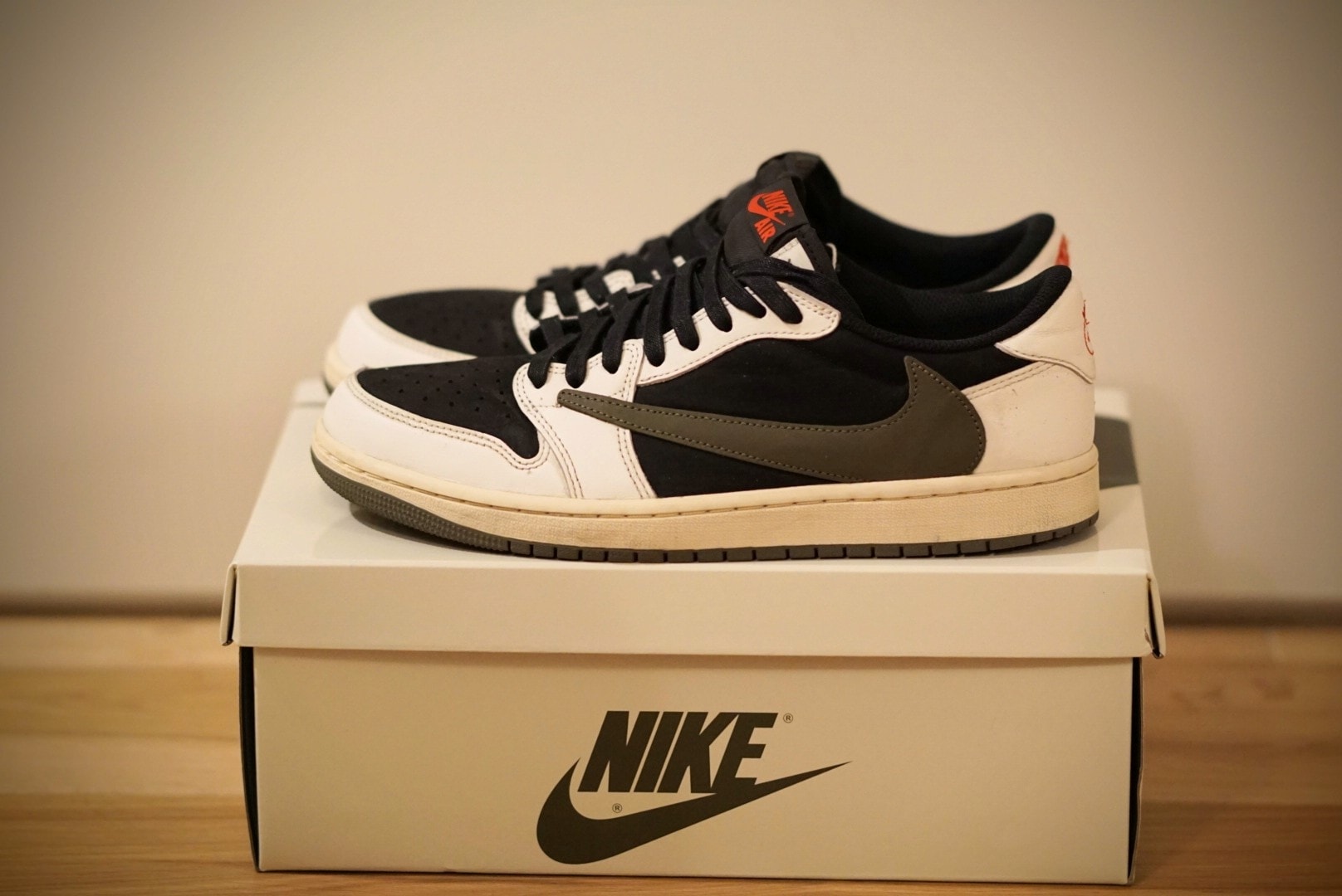 Travis Scott × Nike Women's Air Jordan 1 Low OG "Medium Olive"