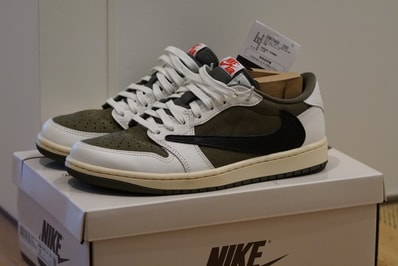 Travis Scott × Nike Air Jordan 1 Low OG SP "Reverse Olive"