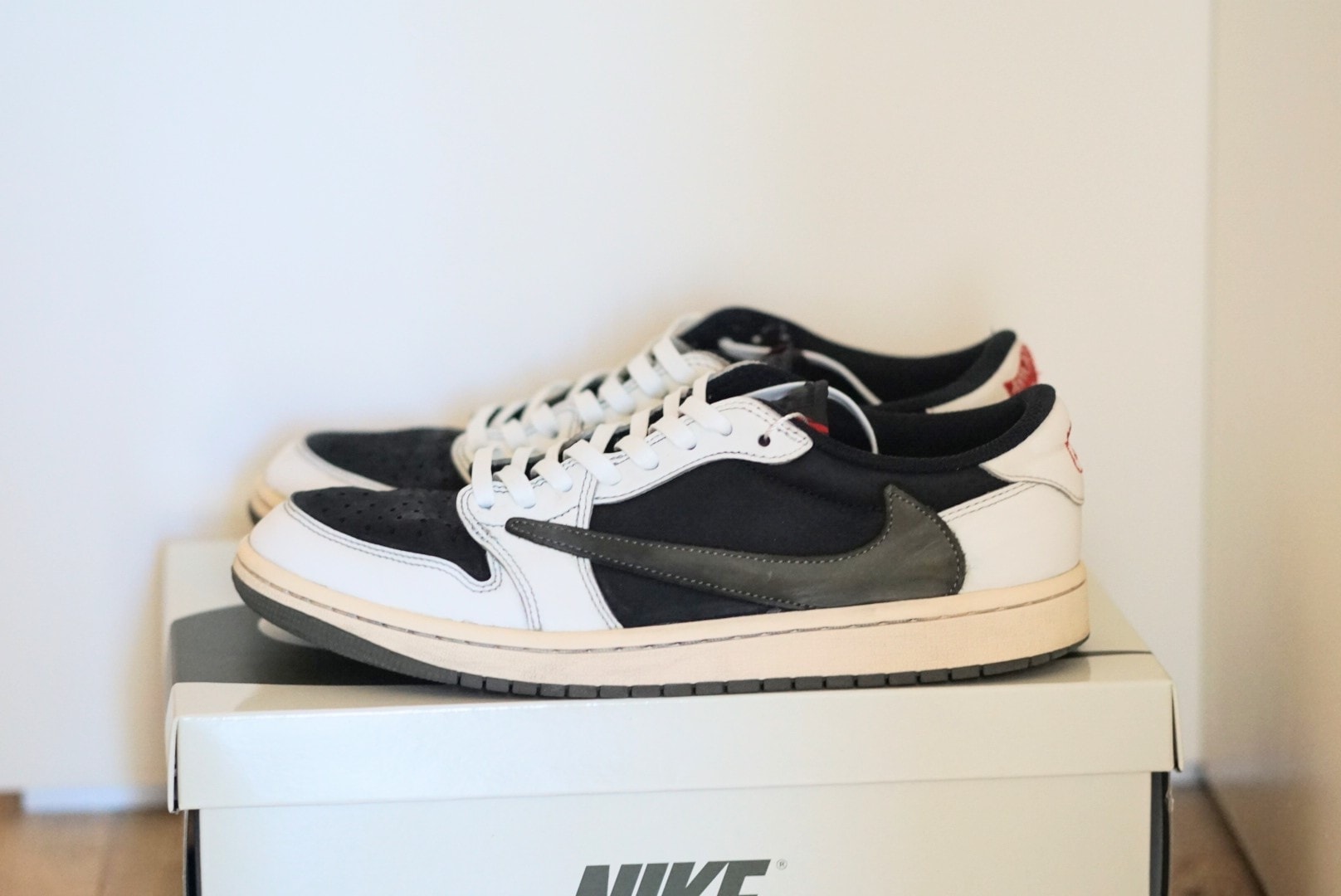 Travis Scott × Nike Women's Air Jordan 1 Low OG "Medium Olive"