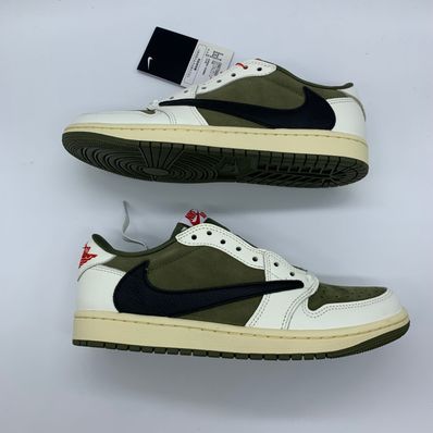 Travis Scott × Nike Air Jordan 1 Low OG SP "Reverse Olive"