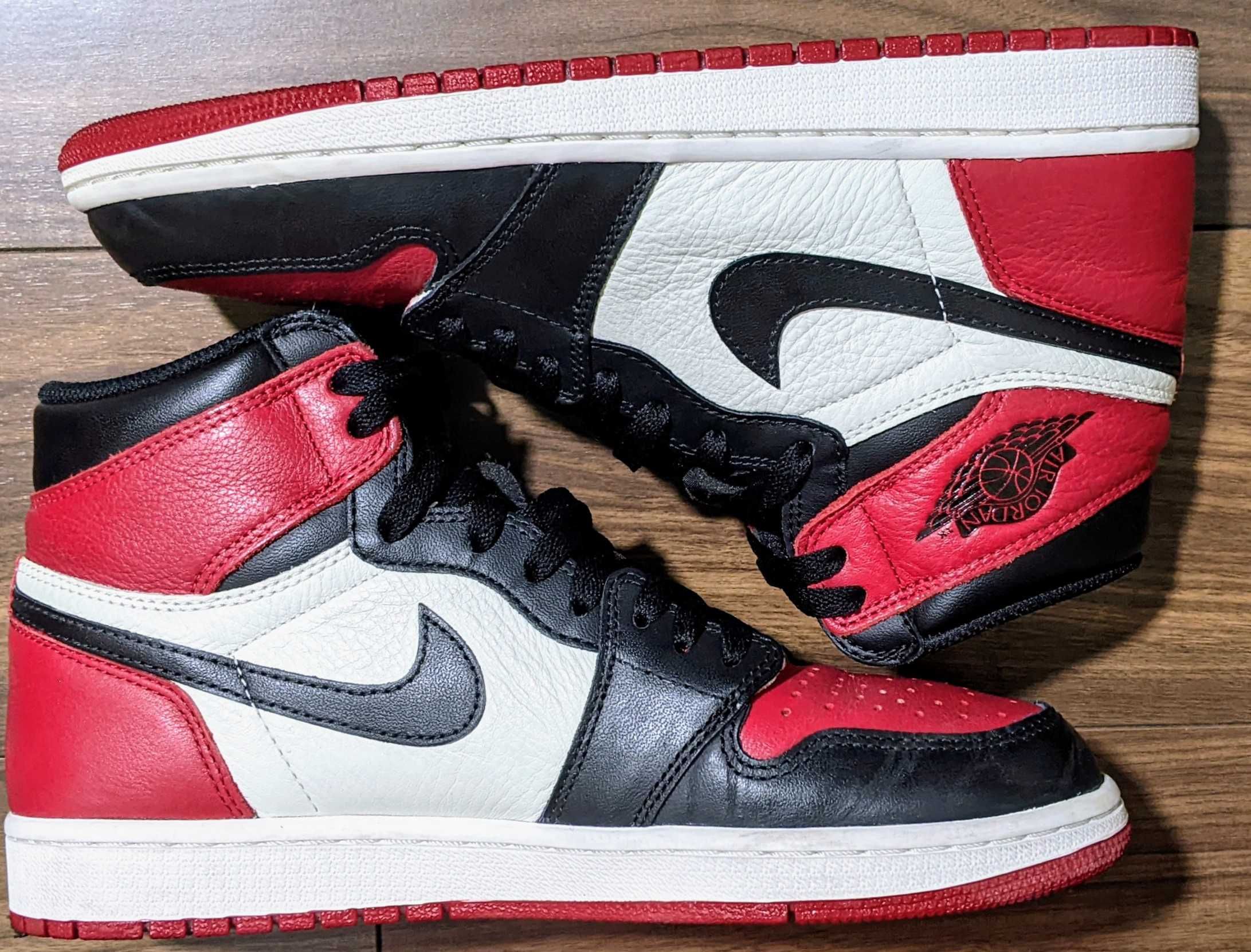 Nike Air Jordan 1 Retro High OG "Bred Toe"